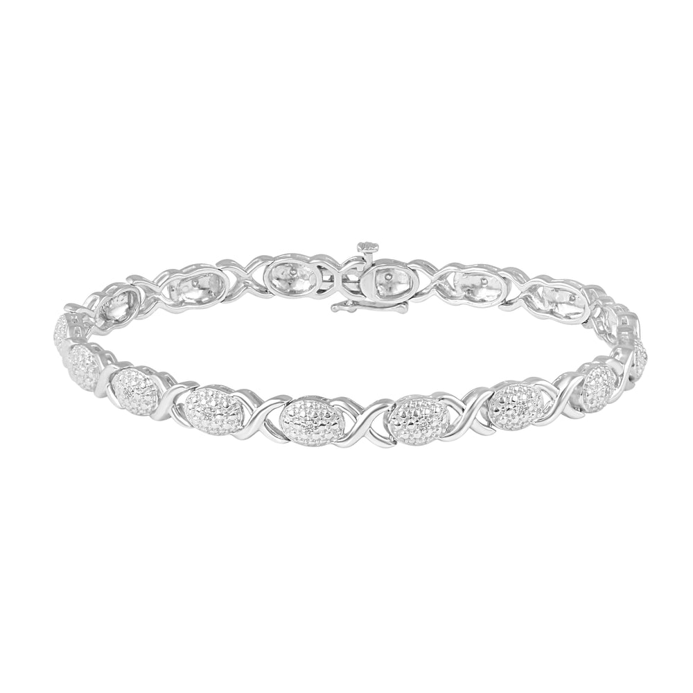 7" Tennis Bracelet in 925 Sterling Silver