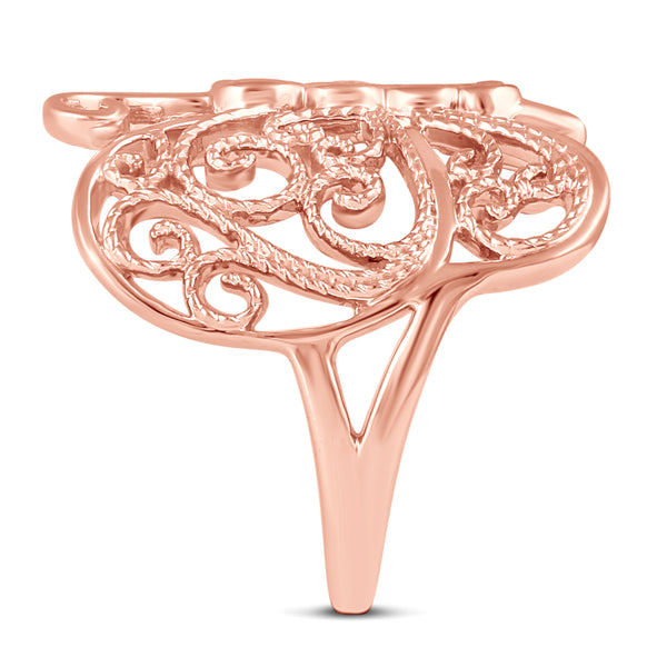Filigree Butterfly Ring in 925 Sterling Silver - Prime and Pure