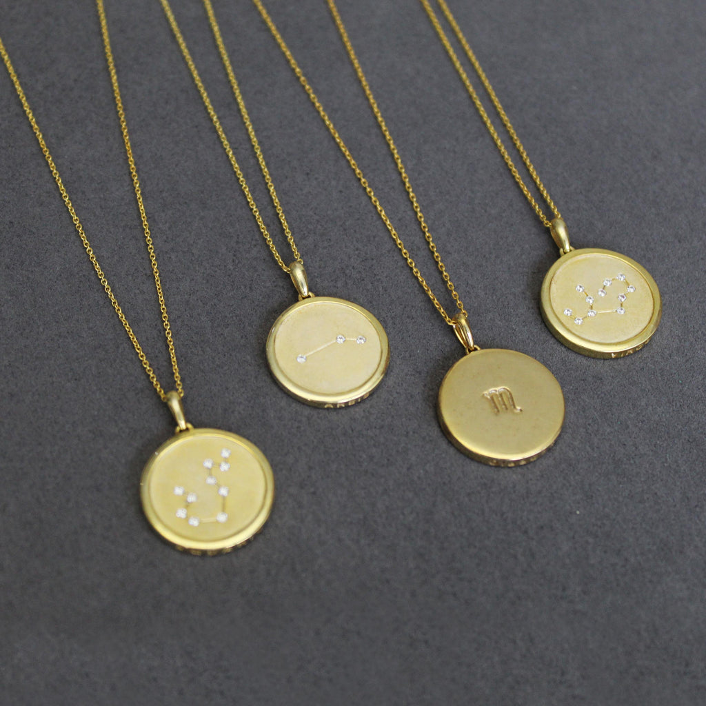 Gold-filled Astrology Zodiac Necklace – The Jewel Parlor