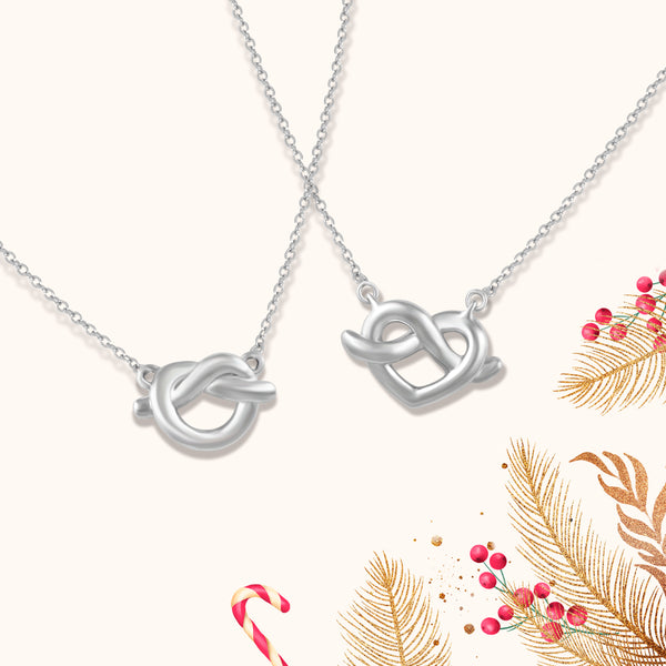 love knot necklace pendant jewelry primeandpure