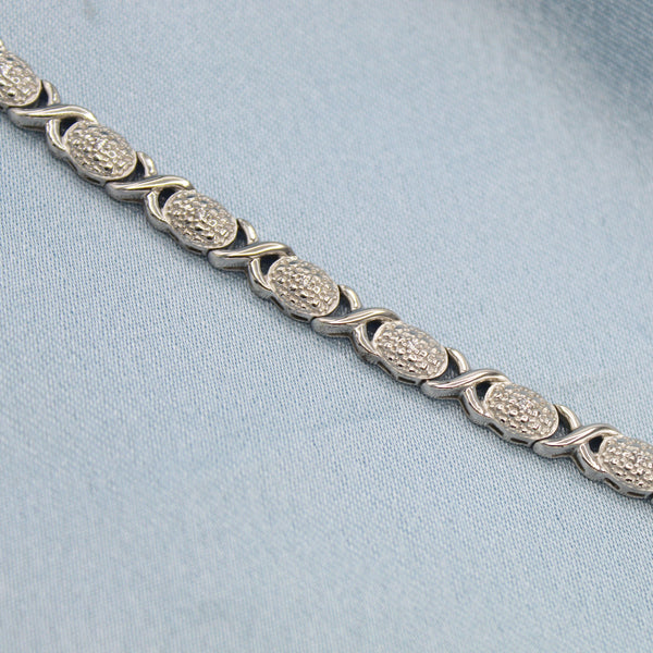 Tennis Bracelet in 925 Sterling Silver affordable fine jewelry