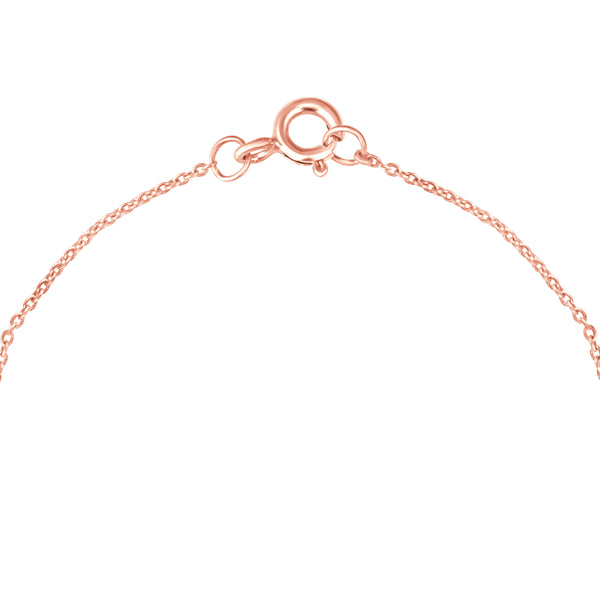 Love Knot Cross Infinity Heart Necklace Pendant in 925 Sterling Silver Pink Rose Gold jewelry