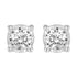 Prime and Pure 1/2 ctw CZ Earrings set in 925 Sterling Silver