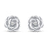 Rose Flower Stud Earrings silver jewelry primeandpure