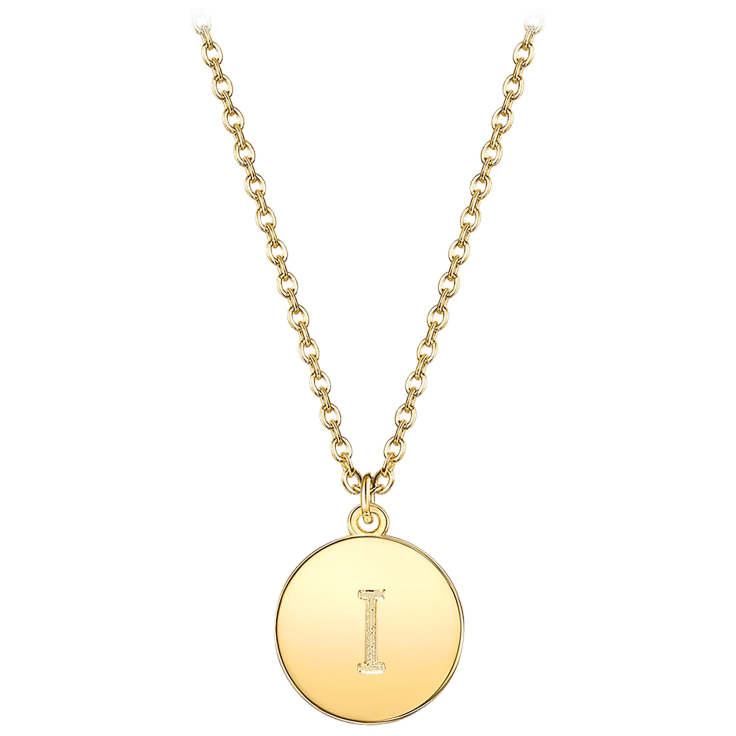 Shop 14K Yellow Gold Initial Locket Necklace | Carbon & Hyde