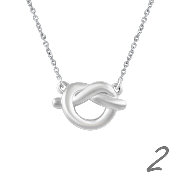 Heart Necklace Pendant in 925 Sterling Silver - Prime and Pure