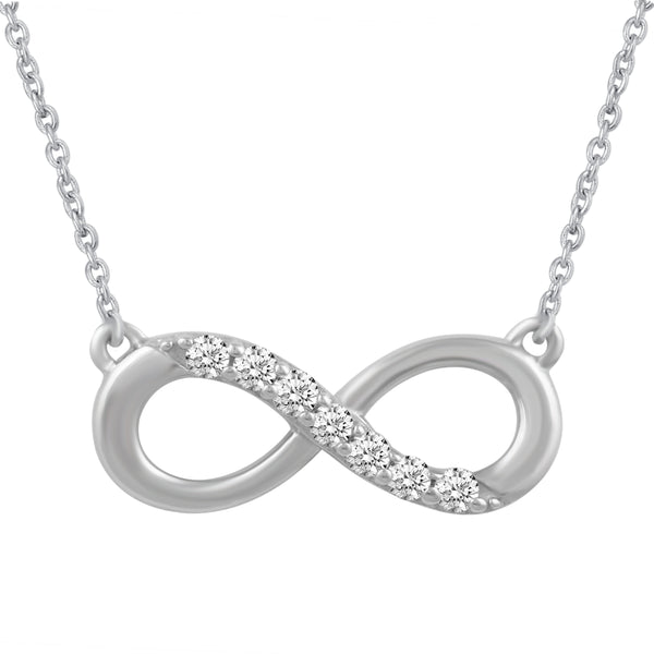 infinity silver jewelry primeandpure necklace pendant