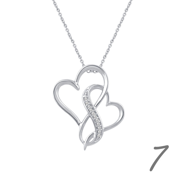 Heart Necklace Pendant in 925 Sterling Silver - Prime and Pure