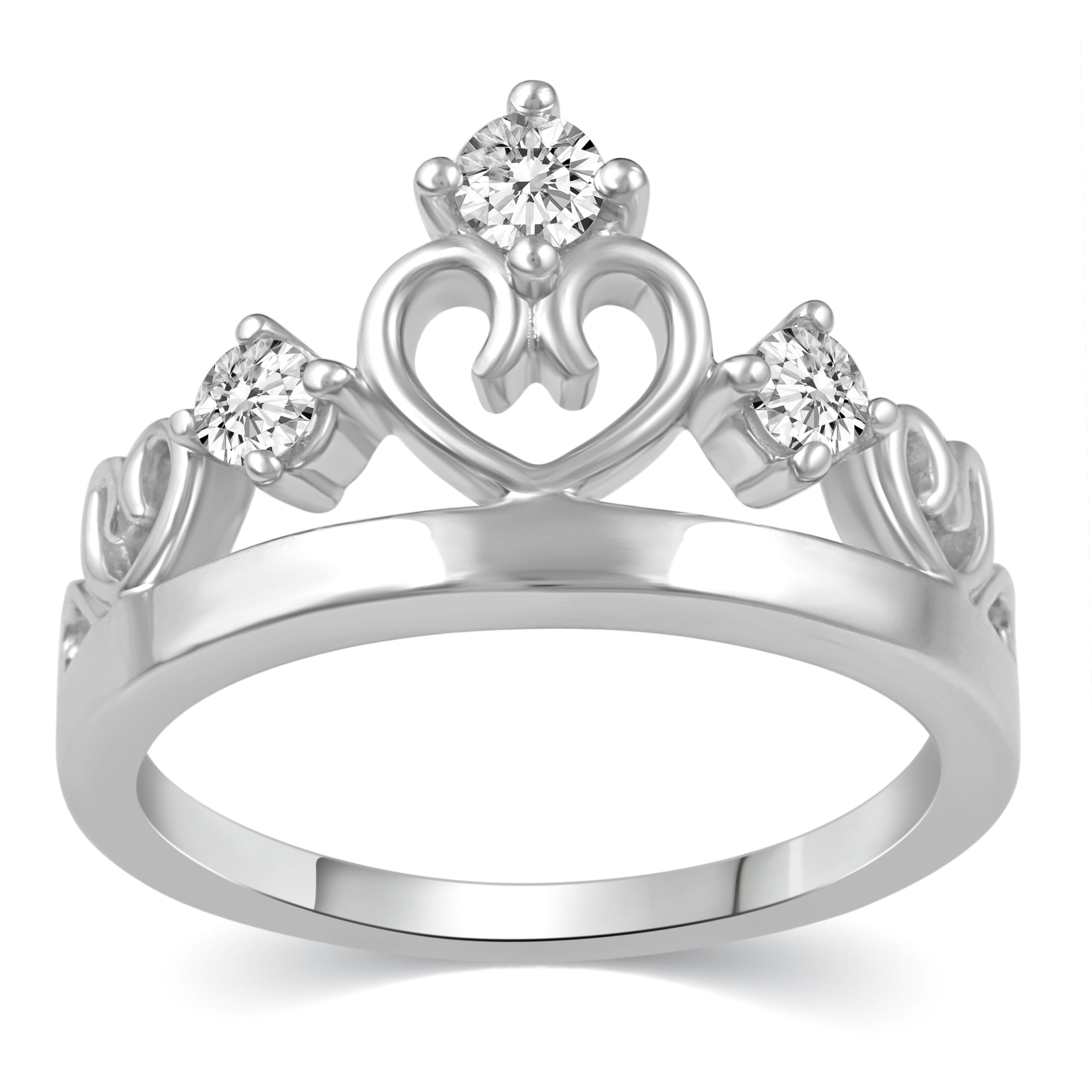 Ring crown silver, Sterling Silver