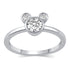 Bezel Set Mini Mouse Statement Micky Ring in 925 Sterling Silver jewelry primeandpure