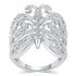 Filigree Butterfly Ring in 925 Sterling Silver - Prime and Pure