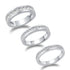 Channel Set All-Around Band Ring in 925 Sterling Silver - Prime and Pure