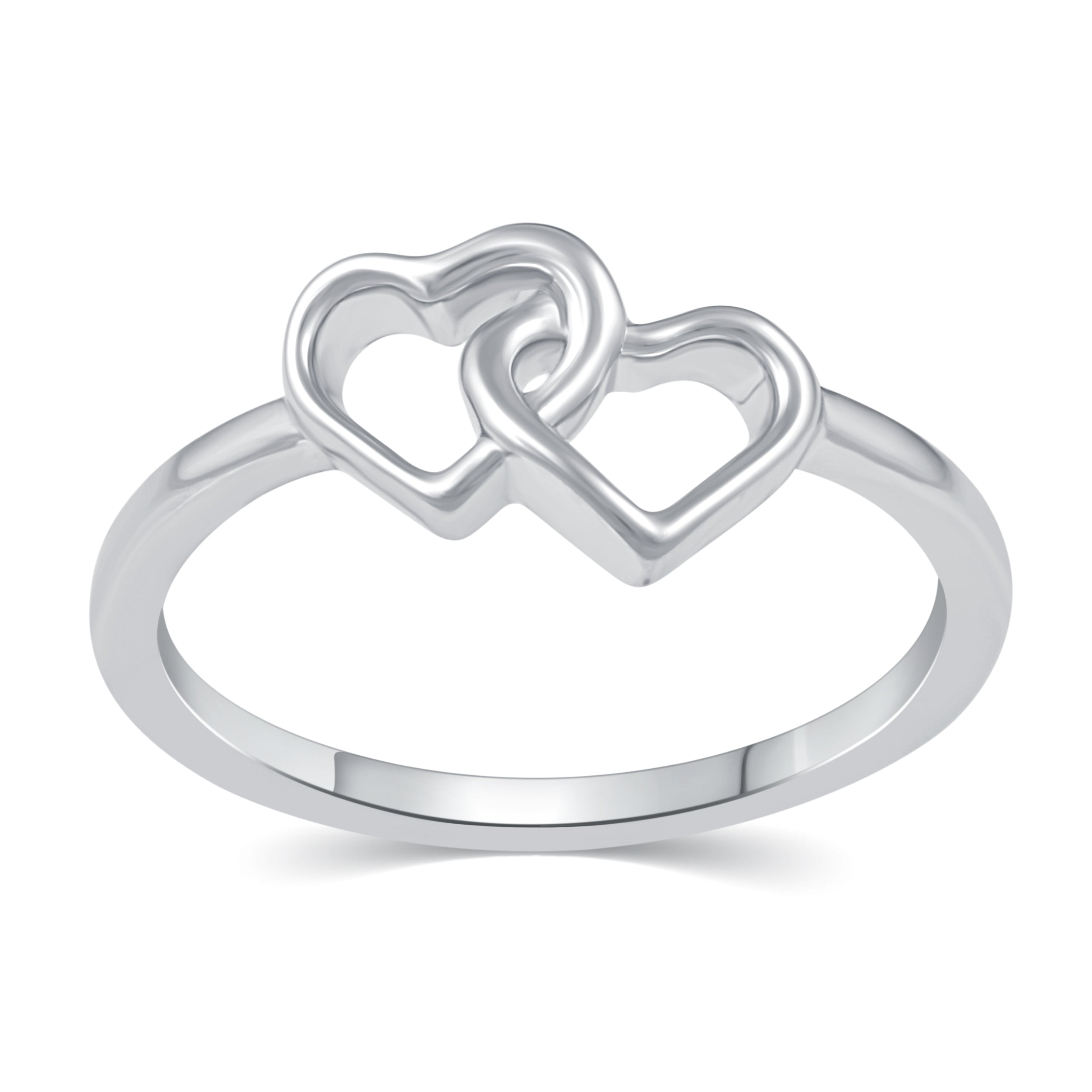 Sterling Silver Open Heart Ring | Sterling Forever